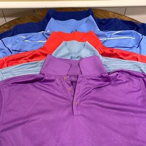 (5) XXL Gently Worn Golf Polos